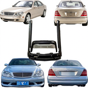 Kit de Carrocería con Parachoques de FRP de Alta Calidad para S-Class W220, Instalación Fácil Atornillada, Incluye Tubo de Escape <span class=keywords><strong>S55</strong></span> <span class=keywords><strong>AMG</strong></span> - Product Image 1