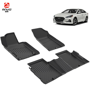 Tapis de voiture antidérapants en TPE de haute qualité, très vendus, tapis 3D sur mesure pour Hyundai Sonata <span class=keywords><strong>LF</strong></span> 2015-2019 - Product Image 2