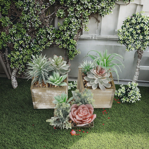Valla de Privacidad de Hojas de Hiedra Artificial de Madera para Jardines, Balcones y Decoración de Bodas - Paquete de Varias Piezas Reciclables para Jardín - Product Image 3