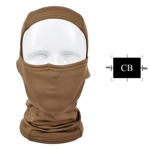 Cagoule tactique intégrale en polaire pour l'hiver, en nylon et polyester, camouflage, coupe-vent, équipement de protection individuelle - Product Image 6