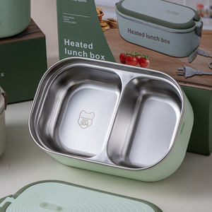 Boîte à <span class=keywords><strong>lunch</strong></span> électrique ELB-01, boîte à <span class=keywords><strong>lunch</strong></span> portable pour les travailleurs de bureau et les étudiants, à température constante, à brancher, sans injection d'eau - Product Image 4