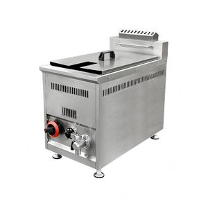 <span class=keywords><strong>Friteuse</strong></span> à gaz professionnelle 18L à cuve unique pour restaurants, snack-bars et équipement de cuisson pour poulet frit, frites et beignets - Product Image 5