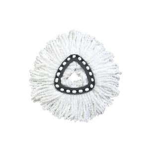 Tête de vadrouille <span class=keywords><strong>triangulaire</strong></span> en fibre ultrafine de grande taille Outil de nettoyage manuel Pièce de rechange O-Cedar EasyWring Rinse Clean Ménage - Product Image 2