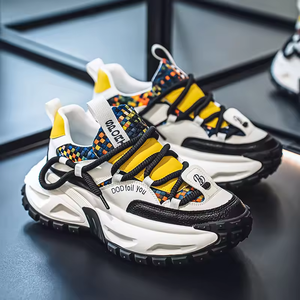 Fashionable Casual <b>Sneaker</b> New trendy Lace-Up Thick Sole Height Increasing Sports Board Shoes Fashion Versatile Running Shoes - Product Image 4