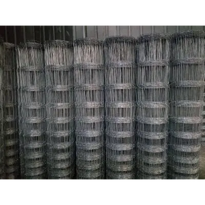 Tuổi thọ chặt chẽ khóa hươu hàng rào mạ kẽm nhúng nóng 4ft-8ft Chiều cao dây sắt lưới vuông uốn cố định Knot Hươu dây lưới hàng rào - Product Image 3