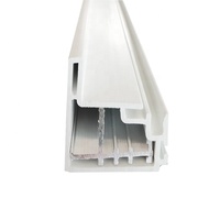Profils de fenêtres et de portes en plastique pour extérieur, design moderne et durable, profil d'extrusion UPVC, garantie d'un an, service après-vente pour Bwhome