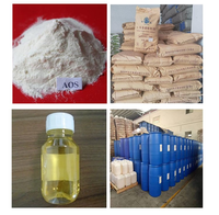Sulfonate d'alpha-oléfine de sodium liquide à 35 % pour détergent CAS 68439-57-6 AOS liquide