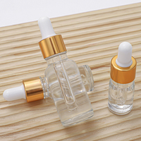 Meilleure bouteille d'huile essentielle en verre avec bouchon compte-gouttes, finition mate, 5 ml-100 ml, ne se brise pas facilement