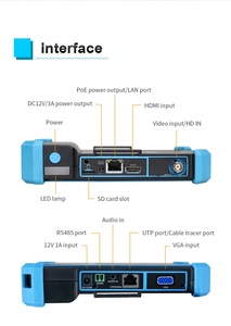 Prix <span class=keywords><strong>usine</strong></span> 5.4 pouces IP HD CCTV caméra testeur moniteur AHD CVBS CVI TVI 8MP caméra testeur entrée VGA WIFI POE PTZ - Product Image 3