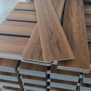 Revêtement <span class=keywords><strong>de</strong></span> sol SPC écologique avec planches <span class=keywords><strong>de</strong></span> vinyle flottantes résistantes aux rayures pour salons et escaliers - Product Image 6