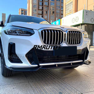 RMAUTO Carbon Fiber <b>Car</b> Front Bumper Lip Spoiler Splitter <b>Diffuser</b> Guard Body Kit <b>for</b> 2022+ BMW X3 G01 X4 G02 M-Pack Accessories - Product Image 3