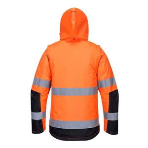 Portwest-C469OBRM Pro เสื้อแจ็กเก็ตสีส้ม/สีดำ, ชุดทำงาน HI-VIS 5036108325375 - Product Image 2
