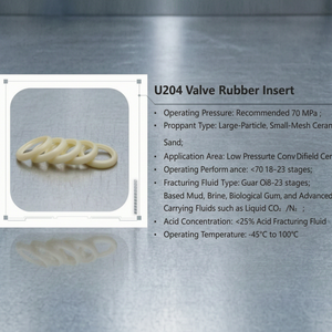ยางรองวาล์ว U204 สำหรับแรงดันสูง 70MPa สำหรับงานปั๊ม Frac - Product Image 1