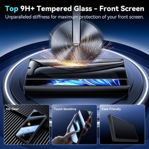 Protector de Pantalla OEM HD de Alta Calidad, Cristal Templado 2.5D para Samsung <span class=keywords><strong>Z</strong></span> Fold 8, Sin Burbujas, Antihuellas, Película Protectora - Product Image 3