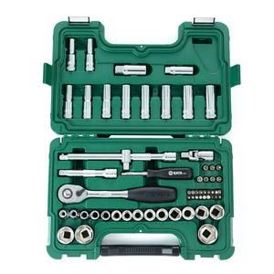 USA APEX 60 pièces. Jeu de douilles à main 1/2 pouce, clés en acier et en plastique avec embouts, y compris boîte, étui rigide, réparation de véhicules à <span class=keywords><strong>domicile</strong></span> - Product Image 1