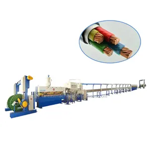 Extruderen Gebruik Pvc Plastic Coating Maken Machine Twist Maken Machine Pvc Isolatie Koperdraad Machine