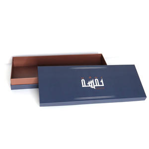 Изготовленная на заказ печатная крышка и на основе с грифом жесткая упаковка картонная модная подарочная коробка - Product Image 5