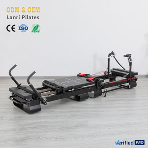 Réformateur en aluminium de <span class=keywords><strong>Pilates</strong></span> commercial <span class=keywords><strong>Pilates</strong></span> Black <span class=keywords><strong>Pilates</strong></span> Reformer Machine Studio <span class=keywords><strong>Gym</strong></span> Utilisation - Product Image 1