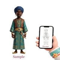 Figura de Acción de PVC de Cultura Étnica Personalizada Meiyantoys, Diseño ODM, Juguete Coleccionable de IP Cultural para Souvenirs de Edición Limitada