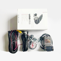 Caméra de voiture double objectif FHD 1080P 720P grand angle, système Android, dashcam DVR, double enregistreur, ADAS, assistance à la conduite, boîte noire, métal