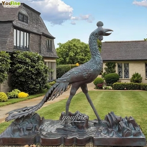 Thần thoại lửa chim tượng đồng Phượng điêu khắc - Product Image 1