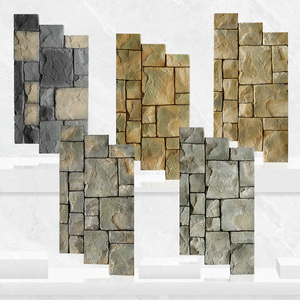 Hấp thụ nước thấp <span class=keywords><strong>Polyurethane</strong></span> mô phỏng đá siding/lâu đài đá PU/PU Faux đá tường Bảng điều khiển - Product Image 1