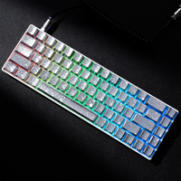 Ensemble de touches PBT gravées sur le côté, moulage double couche, profil Cherry, 61/68/97 touches pour clavier mécanique à interrupteurs MX, OEM ODM disponible