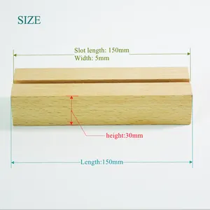 New Wood Rectangle Lamp Base Wood Picture Frame Base Rectangular Wooden Led Lamp Base For 3d Visual Led Night Light