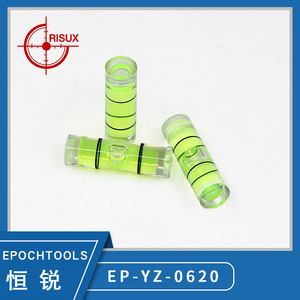 Nivel de burbuja DIY cilíndrico con líquido verde, herramienta de alineación horizontal y vertical para nivelación de marcos y manualidades - Product Image 4
