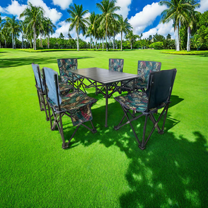 Ngoài trời gấp bộ cắm trại đứng xe di động nướng cắm trại ghế trứng cuộn bảng Dã Ngoại bàn ghế - Product Image 1