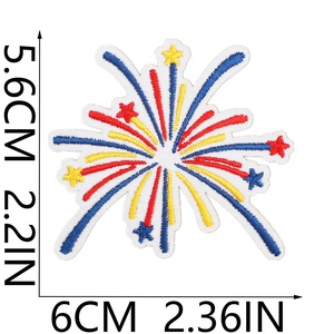 Parches Patrióticos Personalizados, Insignia Bordada con la Bandera de EE. UU., Aplique de <span class=keywords><strong>Águila</strong></span> Americana para el 4 de Julio, Termoadhesivo para el Día de la Independencia, Decoración DIY - Product Image 6
