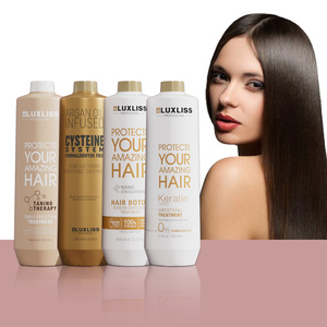 Traitement Capillaire Professionnel en Salon, Sans Formaldéhyde, Kératine Nano Taninoplastie, Crème Lissante Kératine Brésilienne - Product Image 1