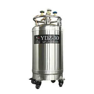 Tanque de líquido de aço inoxidável, tanque de armazenamento YDZ-150L ln2, cryogenic, químico, autopressão, líquido, recipiente de pressão de nitrogênio, vestidos