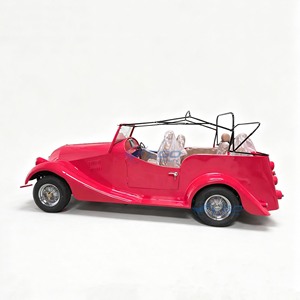 Mejor Precio, Vehículo Turístico Eléctrico Clásico Rojo de 4 Plazas Personalizado, Auto Vintage Eléctrico Retro en Venta - Product Image 1