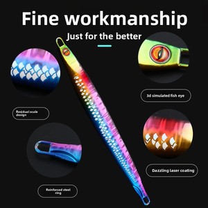 Leurre de pêche en métal Little Coconut Tree, design UV, <span class=keywords><strong>pour</strong></span> la pêche en bateau et <span class=keywords><strong>le</strong></span> lancer côtier - Product Image 2