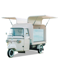 Restaurant Mobile électrique, voiture, cuisine, Bar à bière, Tuk Tuk Hot Dog, chariot de nourriture Mobile, Mini camion de nourriture de Ape d'europe à vendre