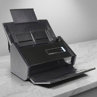 Scanner de documents Fujitsu IX500 A4 USB 25ppm 50ipm Duplex Double CIS 600dpi Papier long 863mm Noir Compact Bureau Garantie 1 an
