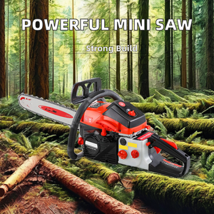 Haute qualité 20 pouces Mini tronçonneuse à essence puissante 58cc 62cc gère facilement l'affûteuse de chaîne industrielle OEM - Product Image 2