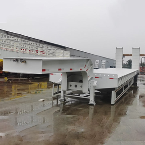 Semirremolque de plataforma baja de 3/4 ejes Fengniao de alta resistencia, capacidad de carga de 1-2 toneladas, 12.5x2.5x1.5m, origen Shandong - Product Image 6