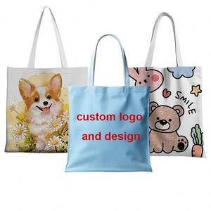 Bolsa de Lona Extra Grande con Asas de Cuerda y Logotipo Personalizado - Product Image 1