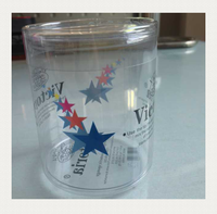 Récipient en tube PVC PET PP personnalisé emballage transparent boîte plastique ronde à cylindre