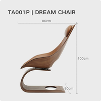 Banc individuel paramétrique personnalisé avec dossier, chaises de loisirs en bois massif pour intérieur et extérieur, idéal pour centres commerciaux