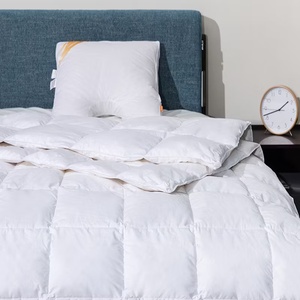 110gsm + 170gsm muscovy vịt xuống lông điền trắng bốn mùa Duvet Comforter quilt với có thể tháo rời Nút - Product Image 3
