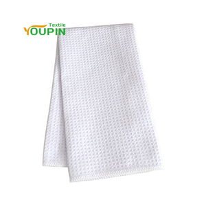 ผ้าเช็ดครัวลายวาฟเฟิล ขนาด 40x60 ซม. สำหรับพิมพ์ลายแบบซับลิเมชั่น พร้อมโลโก้ตามสั่ง - Product Image 1