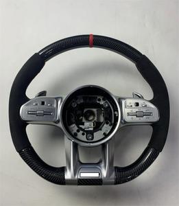 Volant de direction Dragonfly en carbone avec LED pour Mercedes BENZ W204 W205 W213 W222 Classe C Classe E 809 - Product Image 1