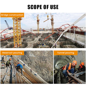 NOVA <span class=keywords><strong>Mini</strong></span> Bomba de Concreto a Diesel à Venda nos Emirados Árabes Unidos Reboque de Bomba de Concreto Bomba de Concreto Móvel - Product Image 2