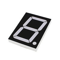 Afficheur LED à sept segments à chiffre unique de 4 pouces, grande taille, bonne qualité, couleur rouge, module d'affichage LED à cathode commune