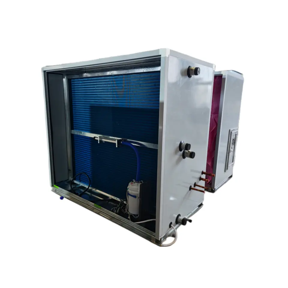 وحدة معالجة الهواء لتنقية التنقية تتحمل مواد من الفريون لغرفة النظافة