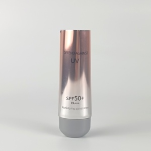 50ml 60ml 120ml 150ml 플라스틱 스퀴즈 튜브 고급 화장품 포장 맞춤형 빈 화장품 자외선 차단 크림 플라스틱 튜브 - Product Image 4