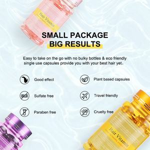 ขายดี มีสินค้าในสต็อก น้ำมันบำรุงผมสูตรธรรมชาติ น้ำมันมะพร้าวและอาร์แกน ช่วยลดการหลุดร่วงของเส้น<span class=keywords><strong>ผม</strong></span> น้ำมันอินเดียสำหรับดูแลเส้นผม วิตามินเซรั่มแบบแคปซูล - Product Image 6